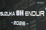 2026 Gears Racing Design Gears X SUZUKA Desk Mat 80x40cm GRD-2605-DKM