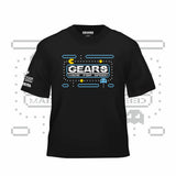 2023 Gears Racing Design Gears 8 bit Pac-Man T Shirt GRD-2303-TS