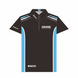 2023 Gears Racing Design Classico Blue Fast Drying Polo Shirt GRD-2310-PO-CB
