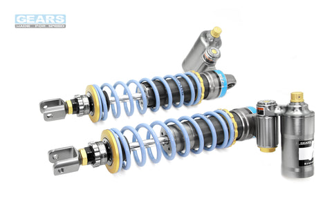 300mm oleo-pneumatic rear shock absorbers Peugeot 103 Omega Revo 300mm oleo-pneumatic rear shock absorbers Peugeot 103 Omega Revo