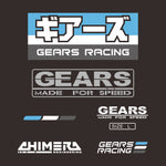 2024 Gears Racing Design Gears Katakana T Shirt GRD-2403-TS